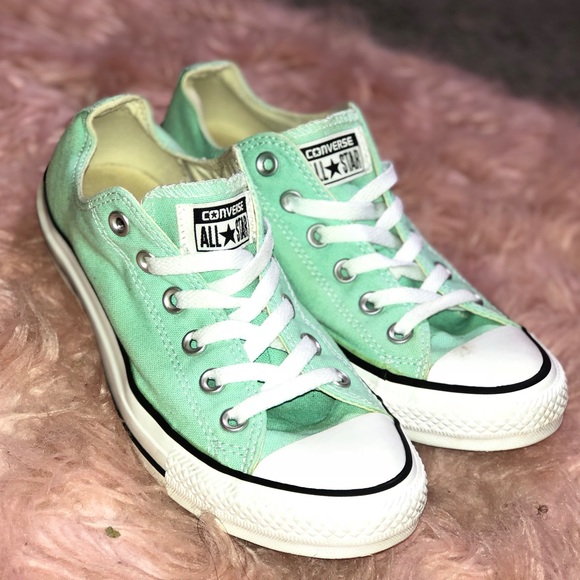Converse Shoes - Mint Green converse sneakers